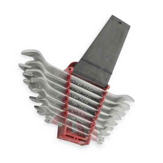 Набор ключей рожковых 6-22 мм 8 шт (планшет) CrV Satine Мукачево