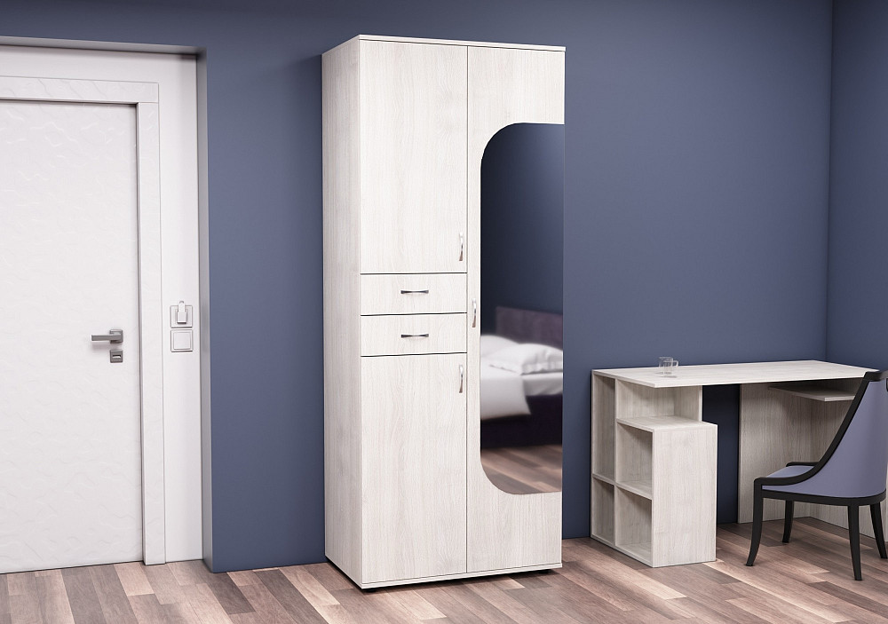 Прихожая ГКШ-2, Дуб Шамоні Світлий, 840/520/2100 Львов - изображение 1