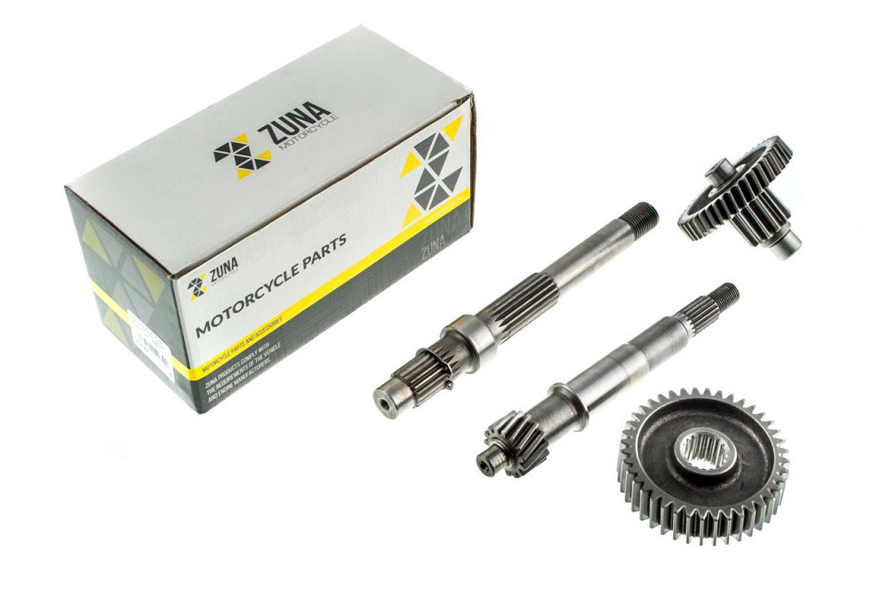 Редуктор (в зборі) скутер 4 Т 125/150 (довгий, під два амортизатори) Мукачево - фото 1