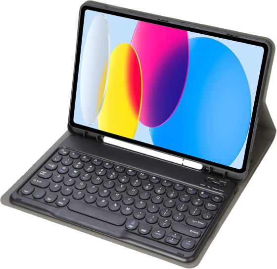 Чохол-клавіатура з тачпадом для iPad Air 4 / Air 5 10.9" та iPad Air 6 11" (2024) Bluetooth Keyboard Case Темно-синій Київ