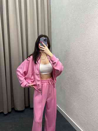 Жіночий костюм-двійка з широкими штанами Барбі 46/48 Харків