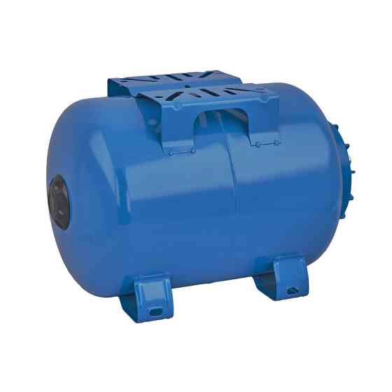 Гідроакумулятор горизонтальний Vodomet HTP-24L корпус-сталь, мембрана Se.Fa, фланець-сополімер (VO4316) Київ