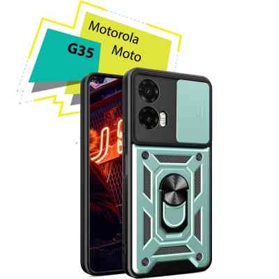 Чехол для мобильного телефона BeCover Military Motorola Moto G35 Dark Green (713091) Винница