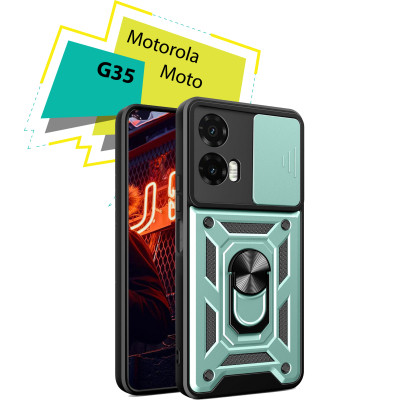 Чохол до мобільного телефона BeCover Military Motorola Moto G35 Dark Green (713091) Вінниця - фото 1