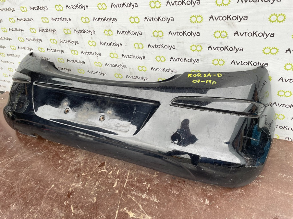 Бампер задній Opel Corsa D 2006-2014 (13179916) Ковель - изображение 2