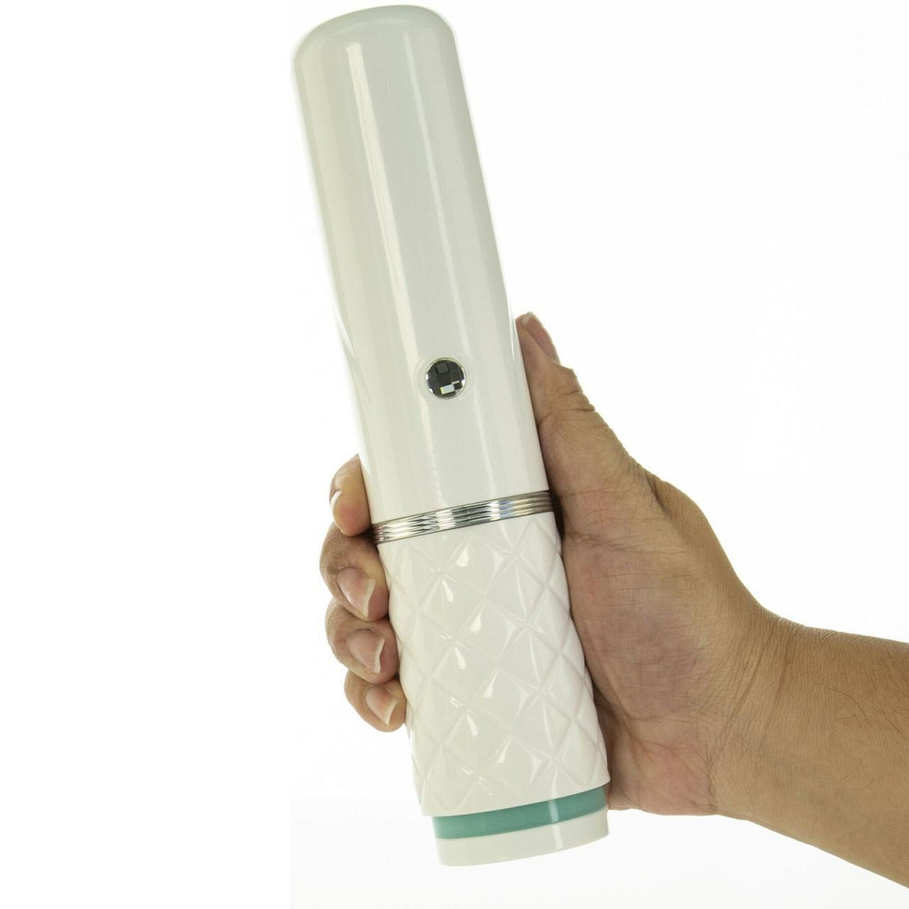 Роскошный вибратор-пульсатор с присоской Pillow Talk - Feisty Thrusting Vibrator Teal Sex Aura Киев - изображение 7