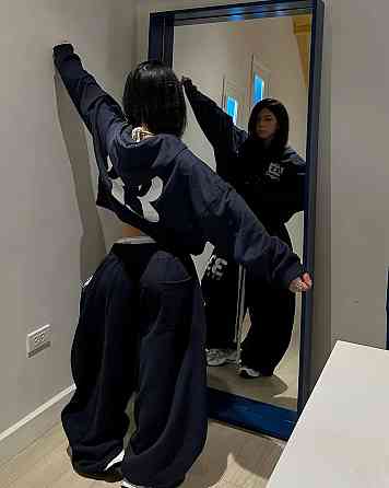 Женский теплый оверсайз костюм двойка трехнить на флисе Одесса