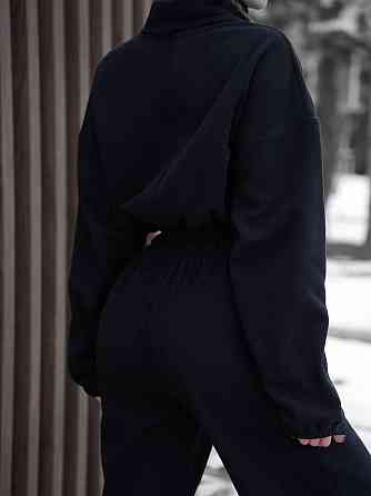 Женский теплый повседневный комбинезон из флиса Темно-синий, 42/46 Одесса