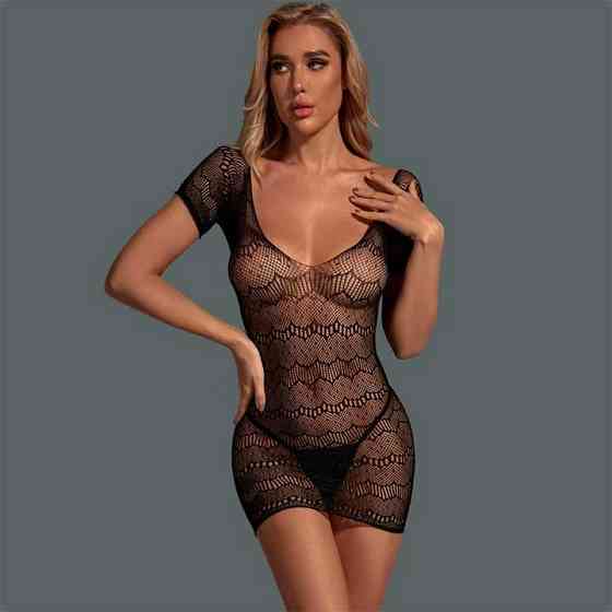 Еротична мінісукня з відкритою спиною — XS/S/M — Еротична білизна Вінниця