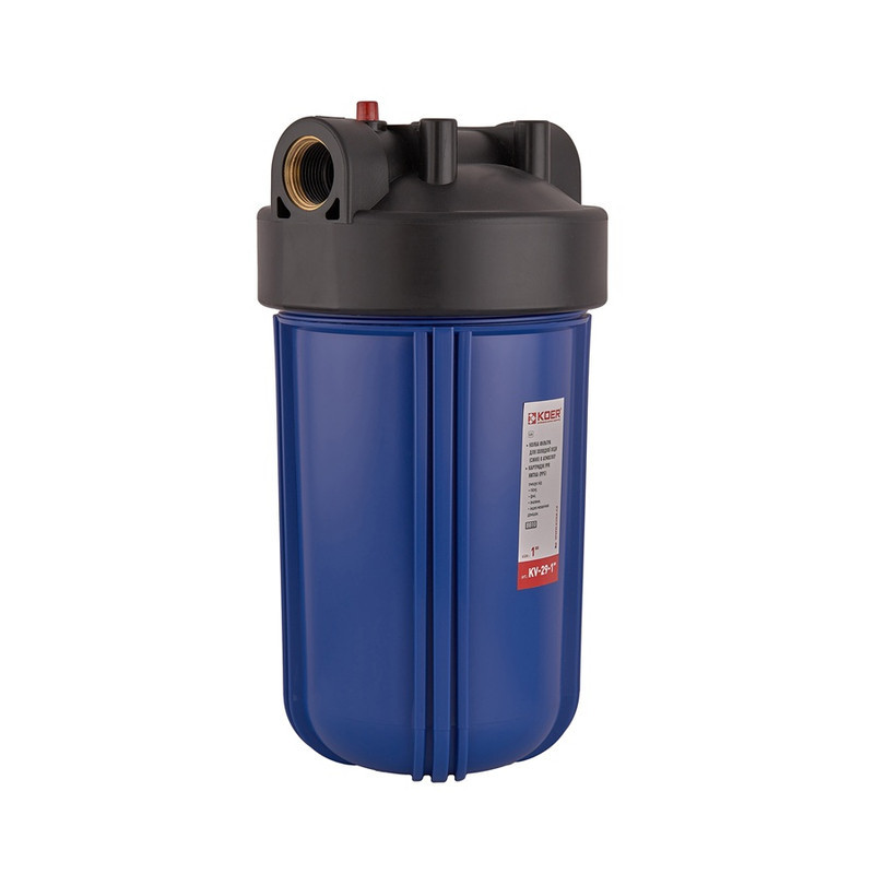 Колба фільтру для холодної води Koer KV-29-1 ВВ10 (колба, картридж PPR нитка) 8 атмосфер 1" (KR5447) Київ - фото 3