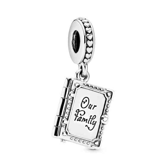 Срібна намистина Pandora "Сімейна книга" 798105 MasterSem Київ