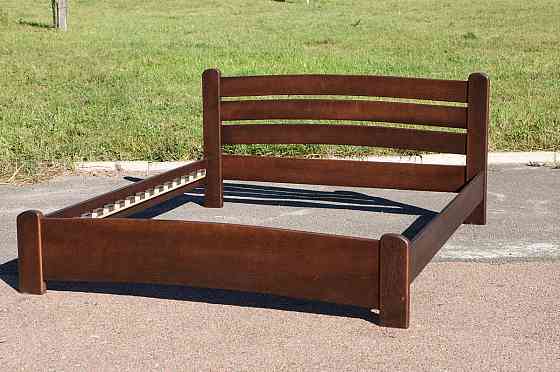 Ліжко Софія К 1600*2000, вільха/темний горіх Київ