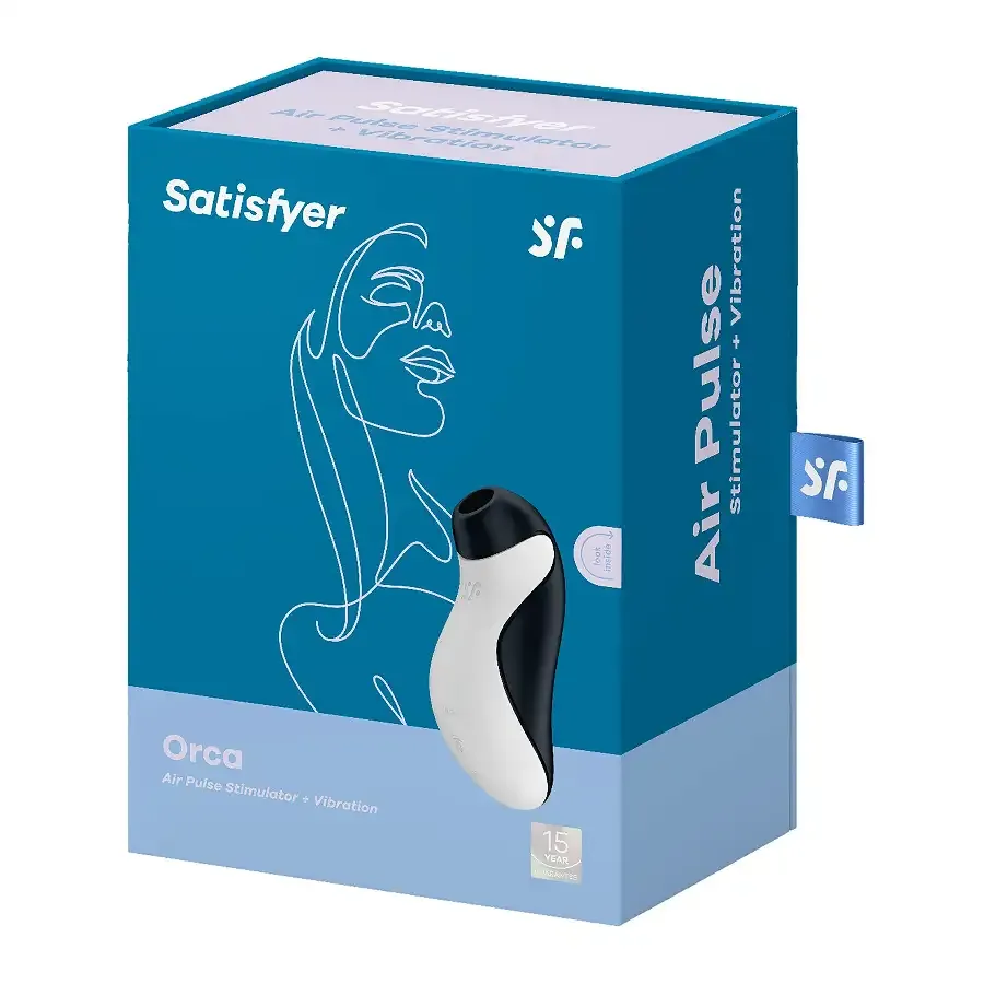 Вакуумний стимулятор з вібрацією Satisfyer Orca Львів - фото 7