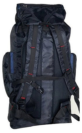 Рюкзак туристический Sports fashion 60х38х20 черно-темно-синий Киев - изображение 2