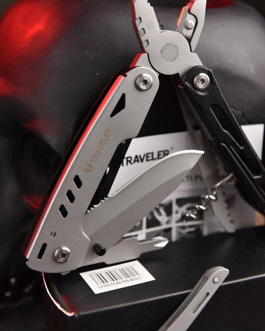 Мультитул сірий для походів туристичний новий Одеса - фото 2