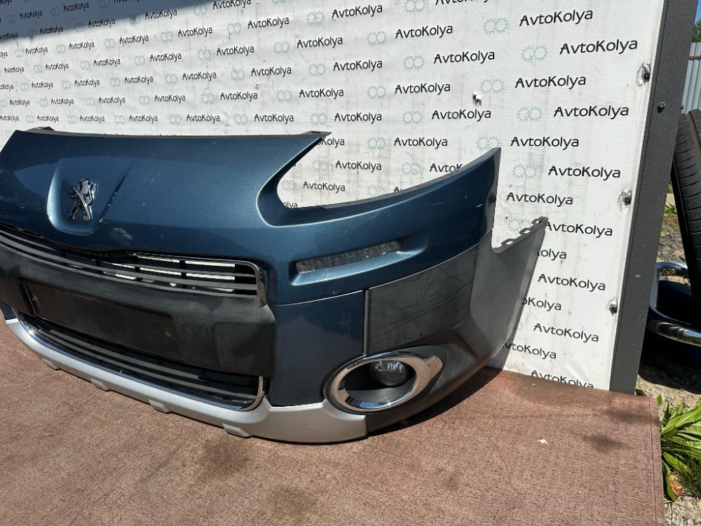 Бампер передній в зборі Peugeot Partner 2012-2015 (9682966577) пас. Ковель - изображение 2