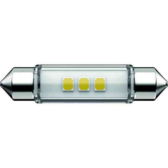 Світлодіодна лампа PHILIPS 11866WU70X1 C5W/C10W LED Ultinon Pro7000 Festoon SV8.5 WHITE 4000K 43mm 12V (1 шт) Харків