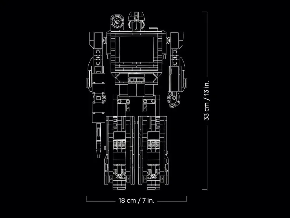 Конструктор Icons Transformers: Саундвейв (10358), 1505 деталей сумісний із lego-лого. Київ - фото 6