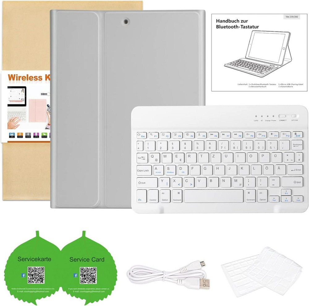 Захисний чохол з Bluetooth клавіатурою для iPad 10.2 (2019/20/21)/pro10.5(2017)/Air 3 10.5 Дніпро - фото 3