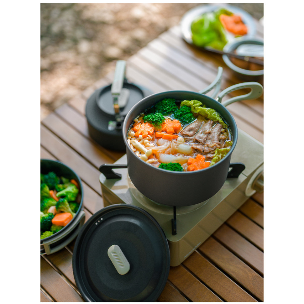 Каструля Naturehike CNK2450CF010, 1.7 л, алюміній Київ - фото 12