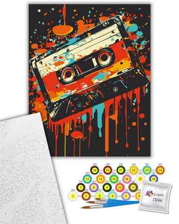 Картина по номерам ArtCraft Палитра звука 40х50 см (12032-AC) Харьков