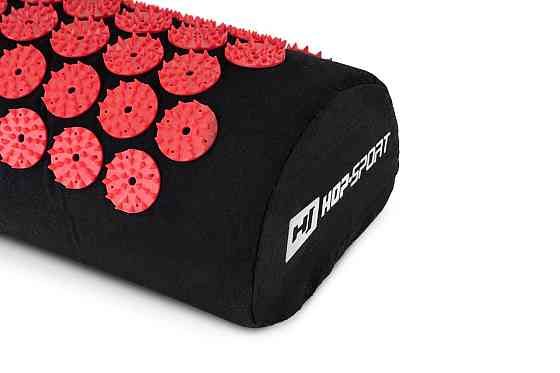 Подушка для акупунктуры Hop-Sport HS-C037AP (Аппликатор Кузнецова) черно-красная Киев