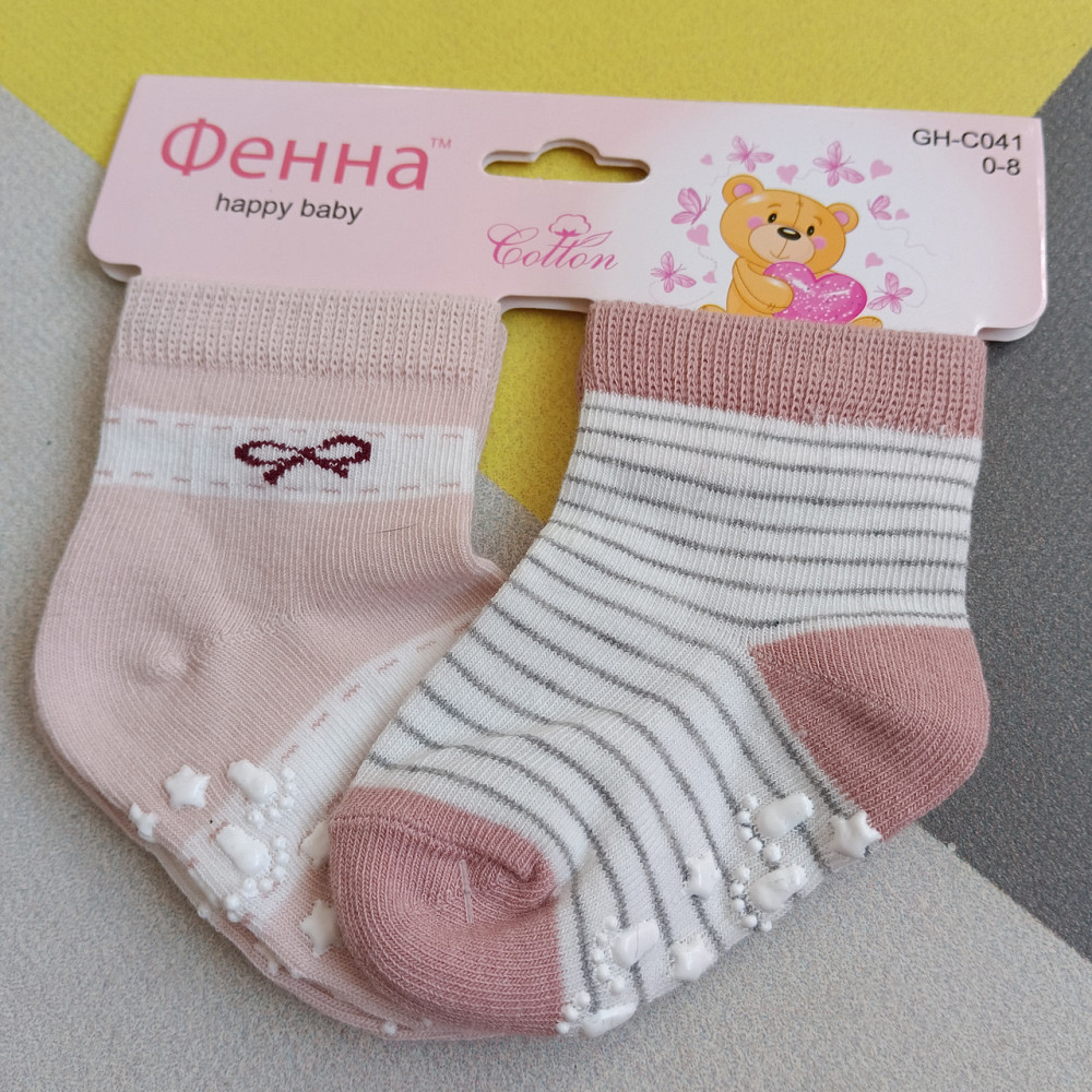 Котоновые носки с тормозками 0-8 м Киев - изображение 3