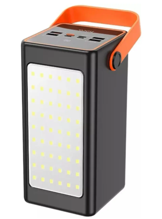 Зовнішній акумулятор Hoco J107 90000mAh PD20W+QC3.0 із лампою 22.5W (Чорний)Зовнішній акумулятор Hoc Вінниця