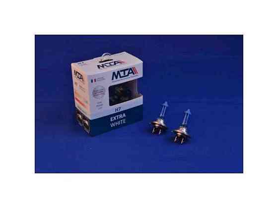 Автомобiльна лампа 12V H7 55W PX26D EXTRA WHITE (2шт) ТМ MTA Киев