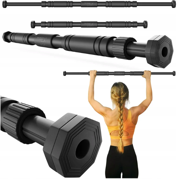 Турнік регульований Trex Sport TX-010PB 60-100см чорний Київ - фото 4