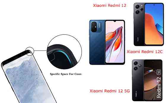 Защитное стекло HyperGlass Pro для Xiaomi Redmi 12, 12C, 12 5G – максимальная чувствительность и защита Киев
