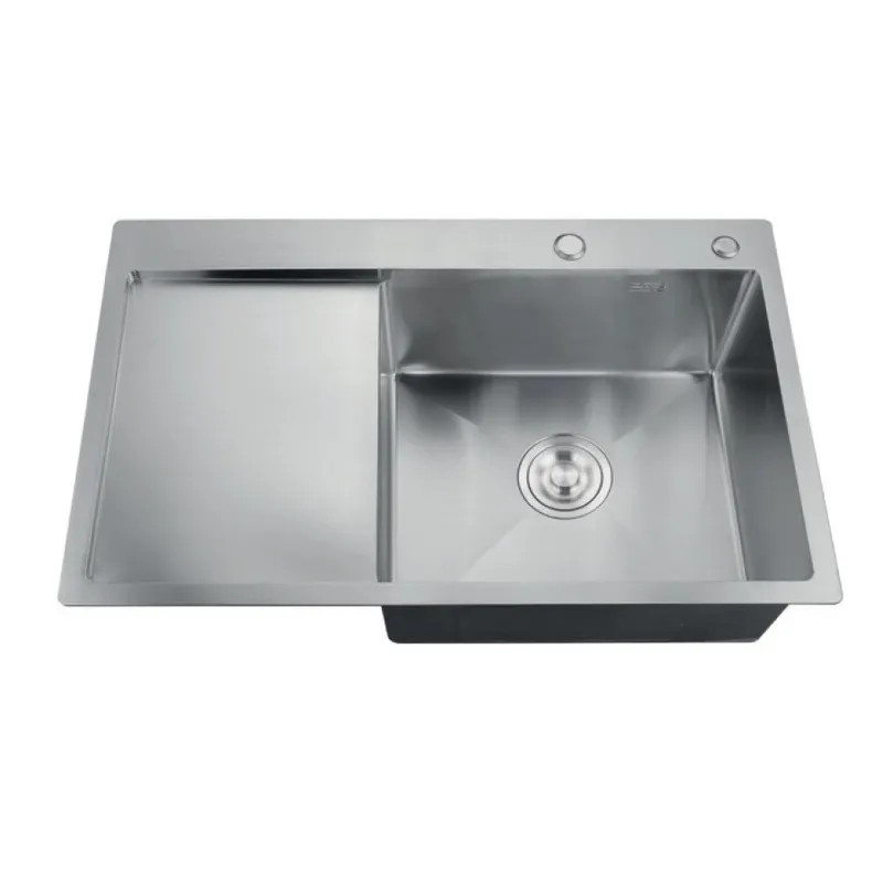 Мийка кухонна Zerix ZH7849R-215 із нержавіючої сталі SUS304 (3.0/0.8) Харків - фото 1