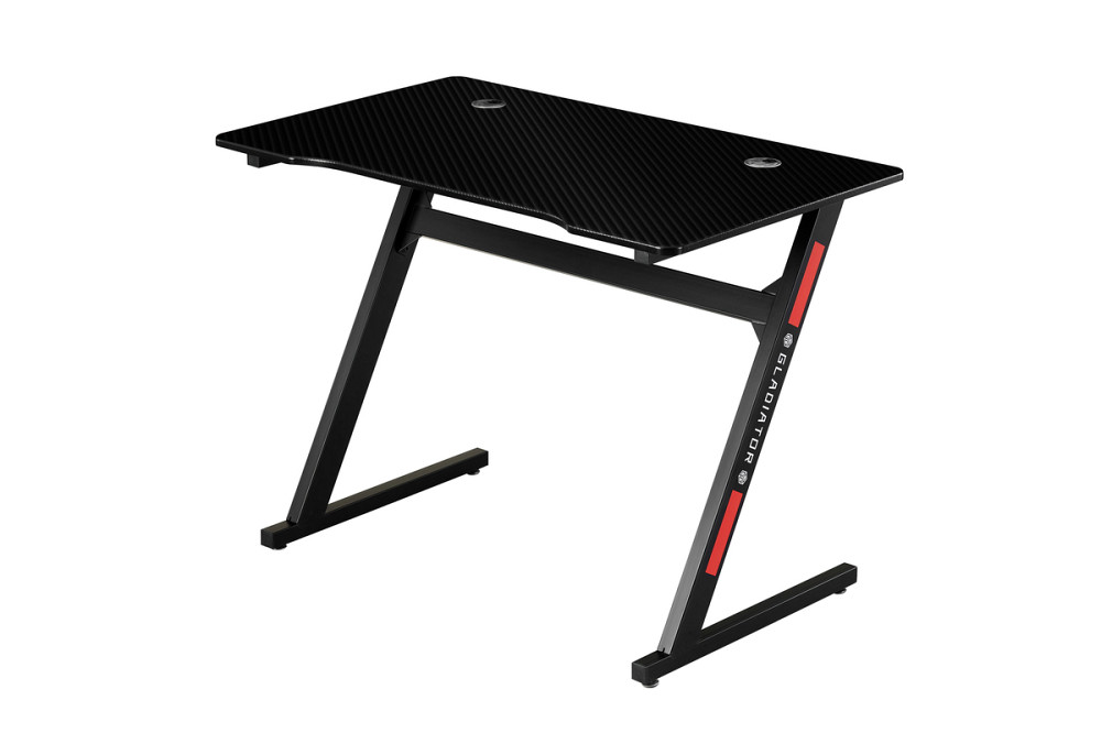 Стіл геймерський Стелс, чорний/карбон Київ - фото 4