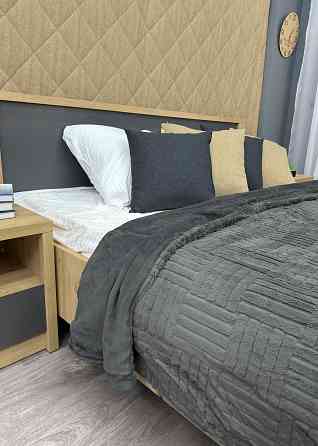 Плед-покривало Преміум 220х240 см (+-5см) Сірий (87-225) Київ