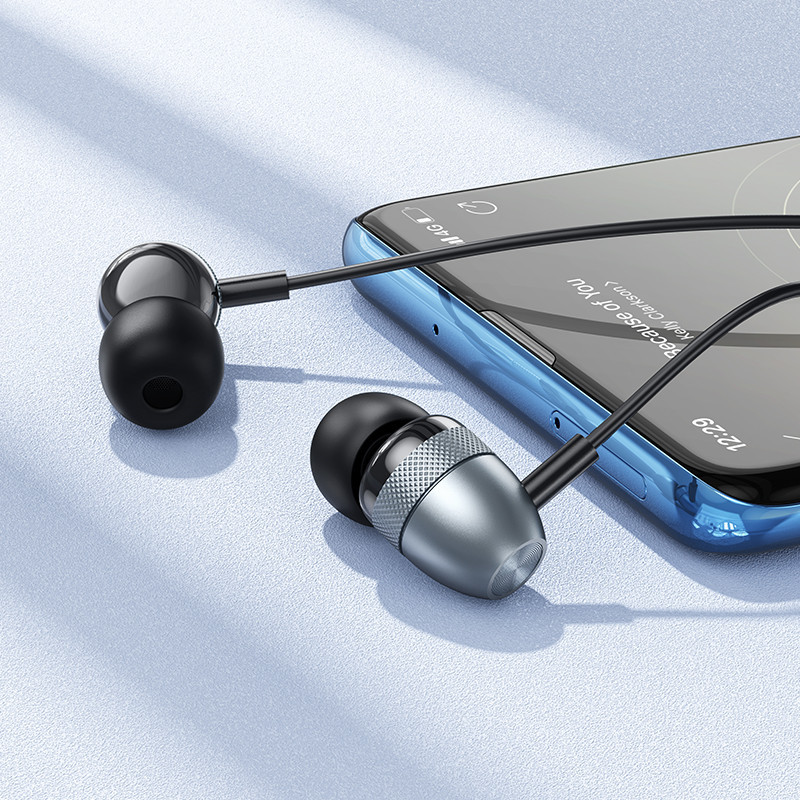 Навушники BOROFONE BM95 Excepcional universal earphones with microphone Black Одеса - фото 7