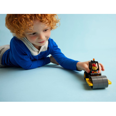 Конструктор LEGO City Будівельний паровий каток 78 деталей (60401) Вінниця - фото 7