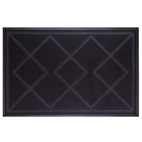 Резиновый бытовой коврик РОМБ 80x120 см, толщина 1 см, вес 6 кг Харьков - изображение 1