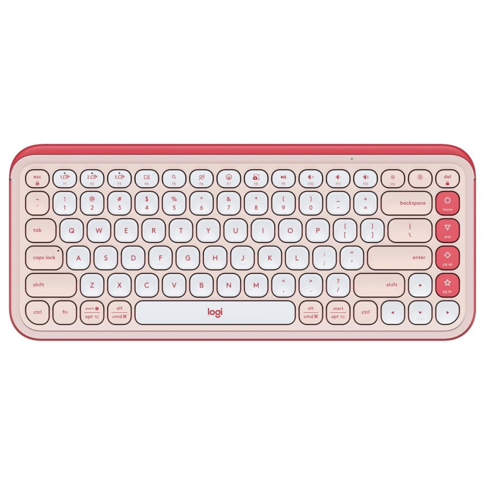 Клавіатура бездротова Logitech Pop Icon Keys Rose (920-013073) Рожевий Харків - фото 1