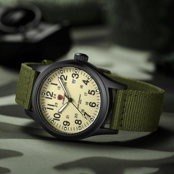 Мужские тактические наручные часы Cheetah Command (Зеленый) Винница - изображение 8