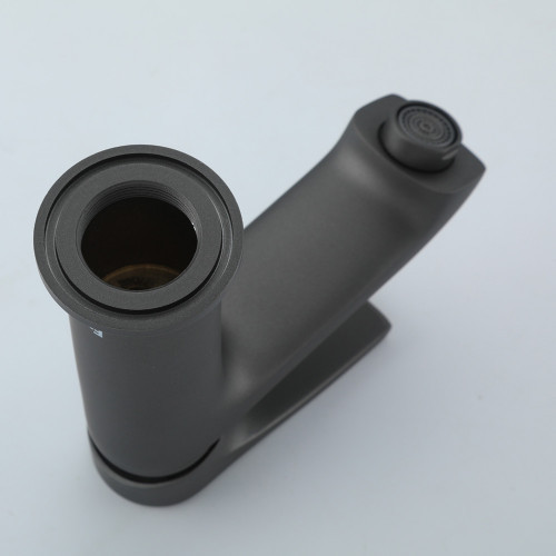 Змішувач для умивальника Frap F1075-9 графіт Київ - фото 6