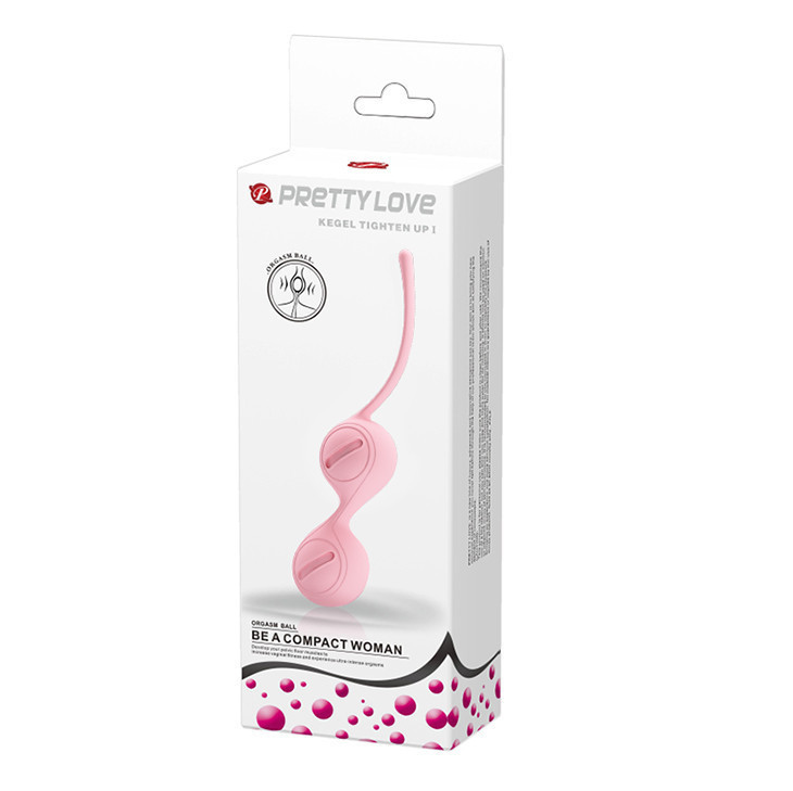 Вагінальні кульки - Pretty Love Kegel Tighten Up I Light Pink Sex Aura Київ - фото 7
