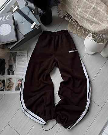 Женские стильные сезонные брюки из трехнитки на флисе. Одесса