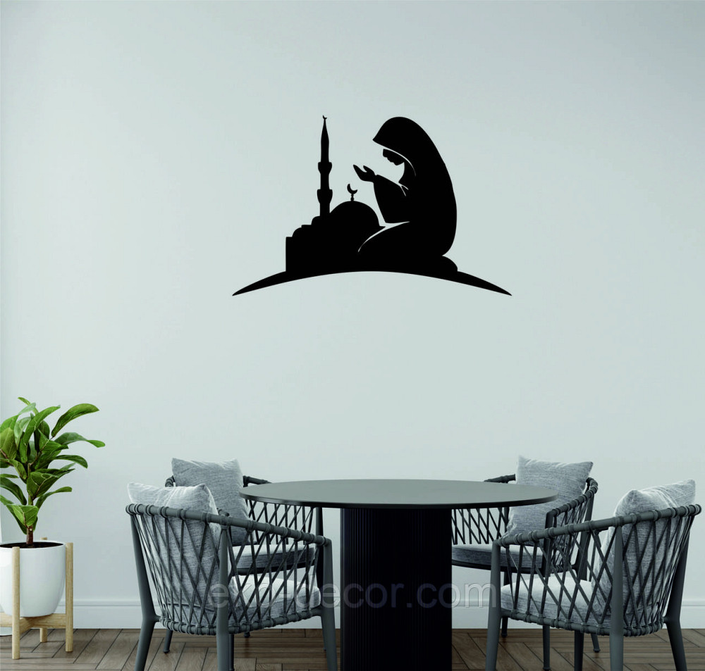 Декоративне настінне Панно «Іслам» Декор на стіну 70*45 см, Чорний Київ - фото 6