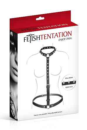 Портупея на тіло Fetish Tentation Sexy Adjustable Harness Sex Aura Київ