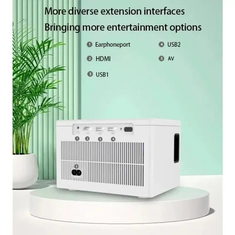 Видео wifi проектор x8 Ultra HD / Домашний кинотеатр Коломыя - изображение 2