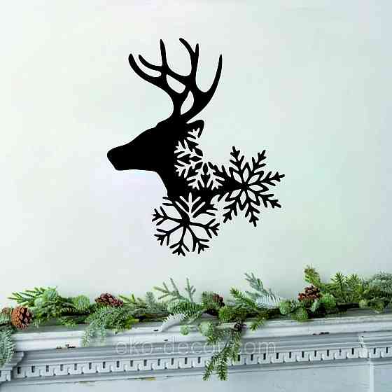 Декоративне настінне Панно «Олень», Декор на стіну Київ