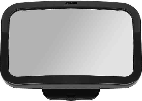 Дзеркало для спостереження за дітьми 30x20 см з ременем Xtrobb (8928) Black Нововолинськ