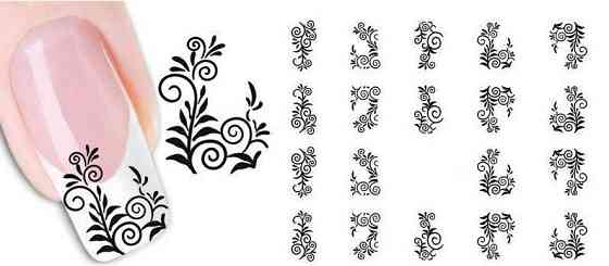 Наклейки для ногтей XF1455 Киев