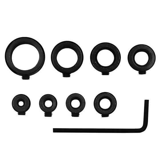 Регулируемые стопорные кольца для сверления 8 шт Киев