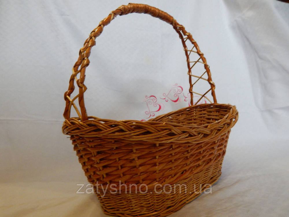 Плетеная корзина на подарки Киев - изображение 6
